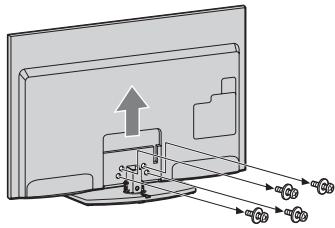SONY KDL-32EX605 - Odkręcanie podstawy od odbiornika TV - 2