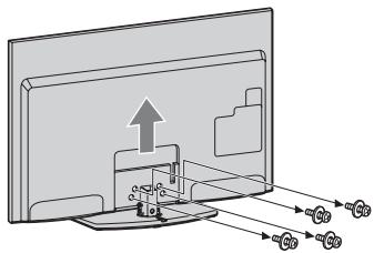 SONY KDL-32EX605 - Démontage du support de table du téléviseur - 1