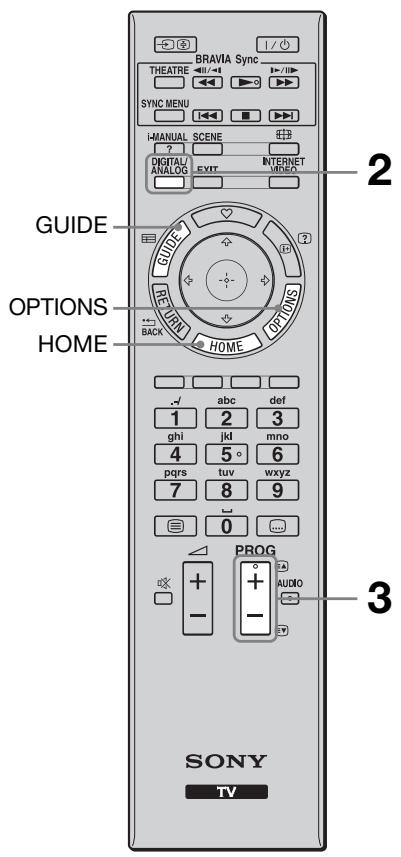 SONY KDL-32EX605 - Oglądanie audycji telewizyjnych - 1