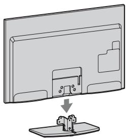 SONY KDL-32EX605 - Installazione del supporto da tavolo (eccetto KDL-60EX705) - 1