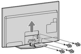 SONY KDL-32EX605 - Rimozione del supporto da tavolo - 1
