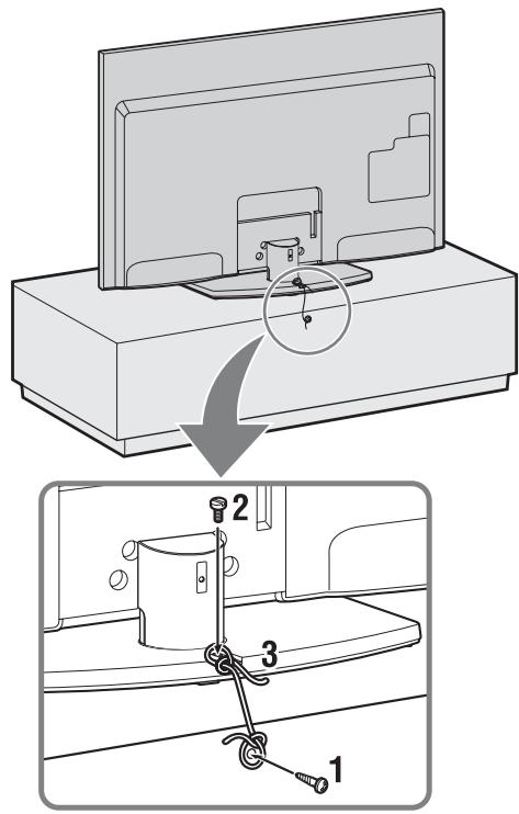SONY KDL-32EX605 - Protection du téléviseur contre les chutes - 1