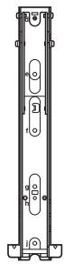 SONY KDL-32S5550 - Diagramma/tabella delle posizioni delle viti e dei ganci - 2
