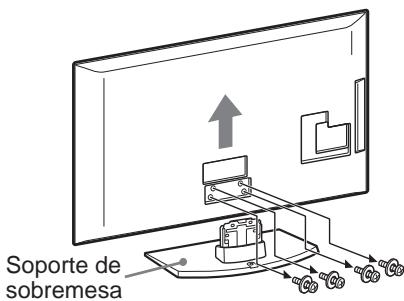 SONY KDL-32S5550 - Extracción del pedestal de sobremesa del televisor - 2