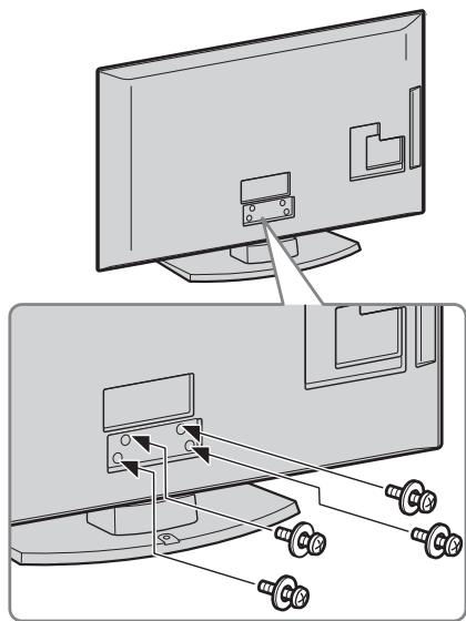 SONY KDL-32S5550 - 2: Fixar a base - 2