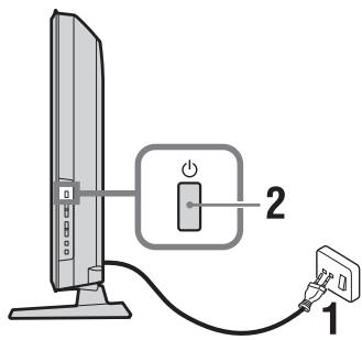 SONY KDL-32S5550 - 6: Seleccionar o idioma, o país/região e o local - 1