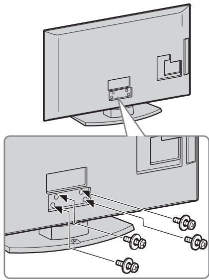 SONY KDL-32S5550 - 2: Fissaggio del supporto - 2