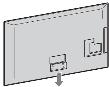 SONY KDL-32S5550 - 2: Anbringen des Ständers - 1
