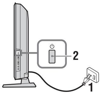 SONY KDL-32S5550 - 6: Selección del idioma, del país/región y de la ubicación - 1
