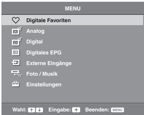 SONY KDL-32S5550 - Navigieren in den Menüs - 2