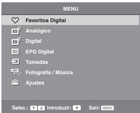 SONY KDL-32S5550 - Navegar pelos menus - 2