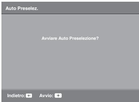 SONY KDL-32S5550 - 7: Preselezione automatica del televisore - 1
