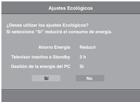 SONY KDL-32S5550 - Si aparece un mensaje para que confirme la conexión de la antena - 1