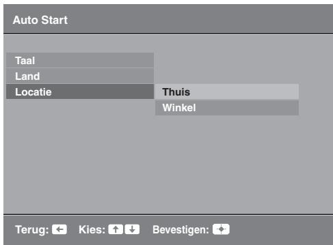 SONY KDL-32S5550 - 6: Taal, land/regio en locatie selecteren - 5
