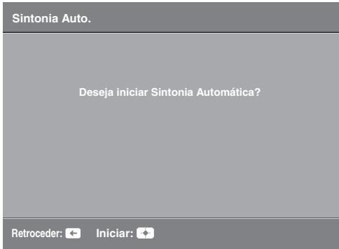 SONY KDL-32S5550 - 7: Sintonização automática do televisor - 1