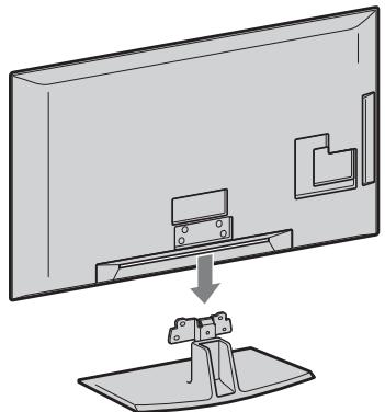 SONY KDL-52W5500 - 1: Instalación del pedestal (excepto para el televisor de 52 pulgadas) - 1