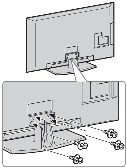 SONY KDL-52W5500 - 1: De standaard bevestigen (behalve voor 52 inch) - 2
