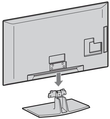 SONY KDL-52W5500 - 1: De standaard bevestigen (behalve voor 52 inch) - 1