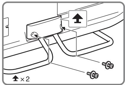 SONY KDL-40EX521 - 1: Instalación del soporte de sobremesa - 4