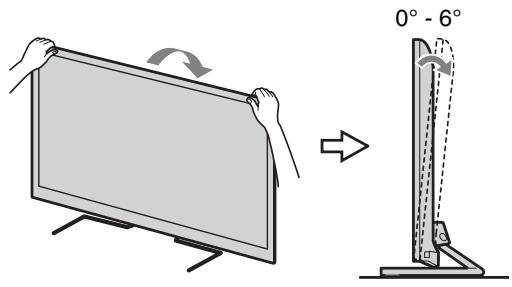 SONY KDL-40EX521 - Winkelanpassung (Neigen) (außer Modell KDL-46/40/32CX52x) - 3