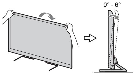 SONY KDL-40EX521 - Hoek aanpassen (Kantelen) (behalve KDL-46/40/32CX52x) - 3