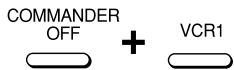COMMANDER OFF + VCR1