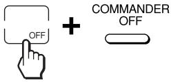 OFF + COMMANDER OFF