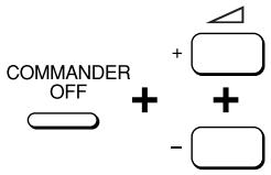 COMMANDER OFF + + -
