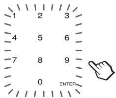 -1 2 3 -4 5 6 -7 8 9 0 ENTER
