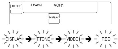 SONY RM-AV2100T - To change the function display of a key - 2