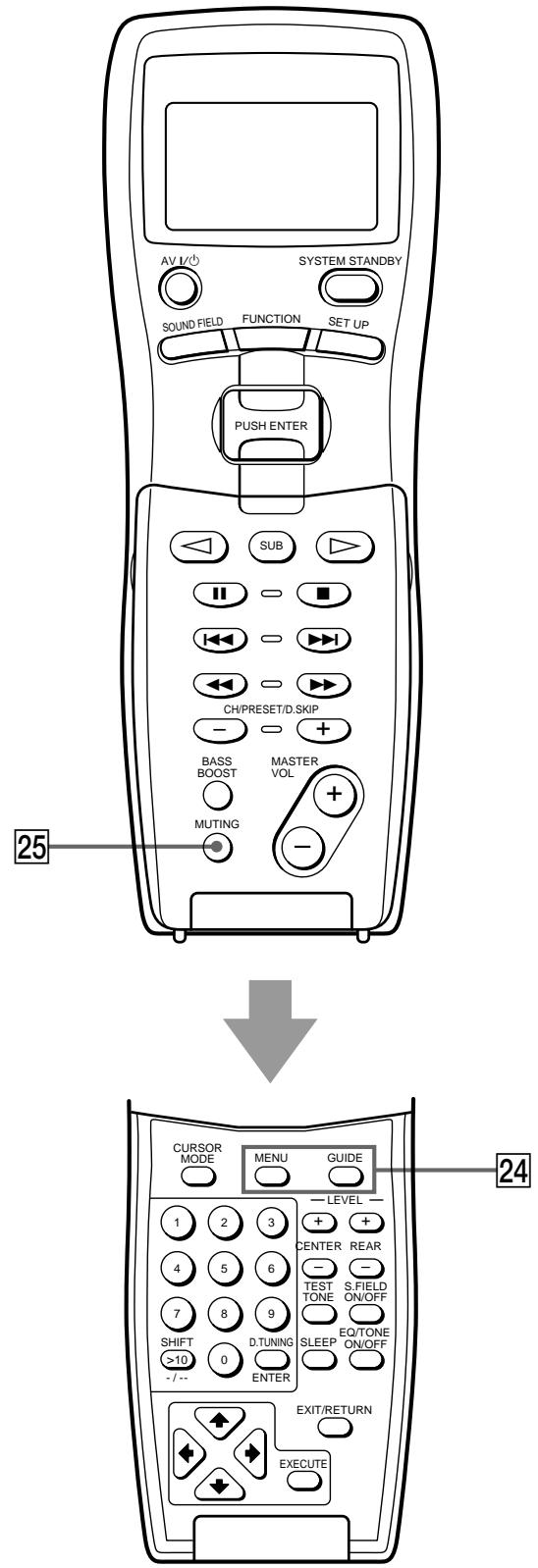 SONY RM-LJ301 - If you selected VCR, TV, LD player, video CD player, tape deck, MD deck, or CD player: - 1