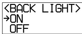 SONY RM-LJ301 - Turning the backlight on or off - 1