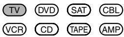TV DVD SAT CBL VCR CD TAPE AMP