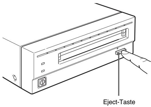 SONY RMO-S551 - Auswerfen einer MO-Disk - 1