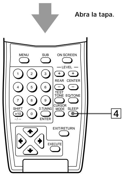 SONY RM-LJ304 - Descripción de las piezas - 2