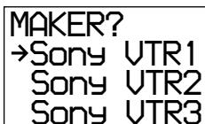 SONY RM-LJ304 - Désignation de l'ordre des codes IR - 5
