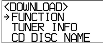 SONY RM-LJ304 - Chargement des données de l'ampli-tuner - 1