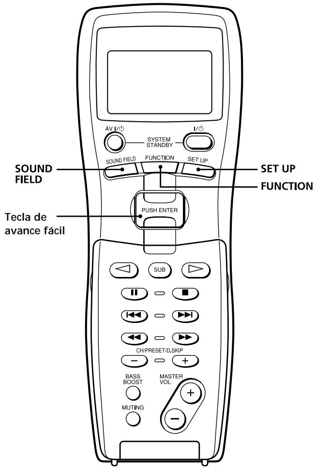 SONY RM-LJ304 - Uso de laslists - 1