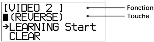 SONY RM-LJ304 - Apprentissage de codes de commande à distance non programmes dans la télécommande - 3