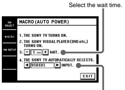SONY RM-TP1 - Using the Auto Power function - 1