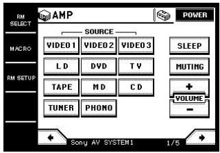SONY RM-TP1 - Ecran 1/5 - 1