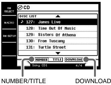 SONY RM-TP1 - Touch  to select the following screen (screen 4/4), then touch DOWNLOAD. - 1