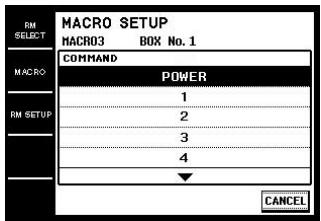 SONY RM-TP1 - Sélectionnez le fabricant (par exemple "Sony VTR1"). - 1