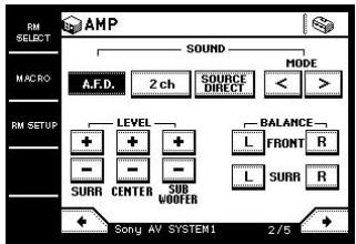 SONY RM-TP1 - Ecran 2/5 - 1