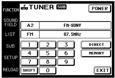 SONY RM-TP501 - Pour utiliser les autres fonctions - 1