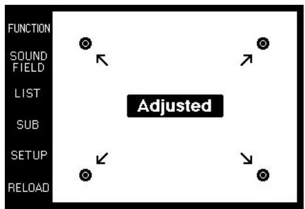 SONY RM-TP501 - Ajuste la posicion del visualizador de cristal liquido del panel sensible al tacto. - 3