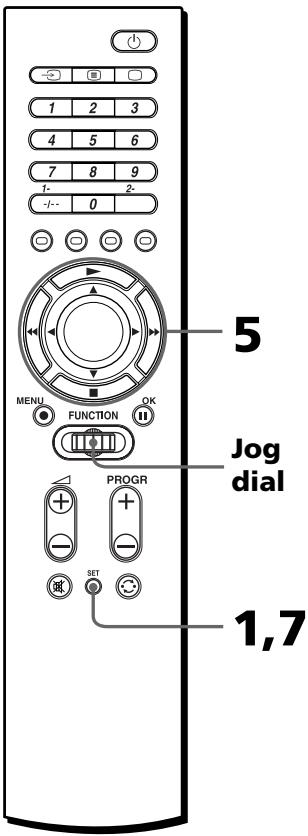 SONY RM-VZ950T - Changing the Name of the Component (NAME) - 1