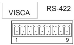 VISCA RS-422 1 9