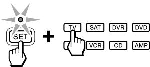 SONY RM-VLZ620T - Example: To set the manufacturer's code for your TV - 2