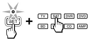 SONY RM-VLZ620T - Example: To assign a channel to number button 9 in SAT mode - 2